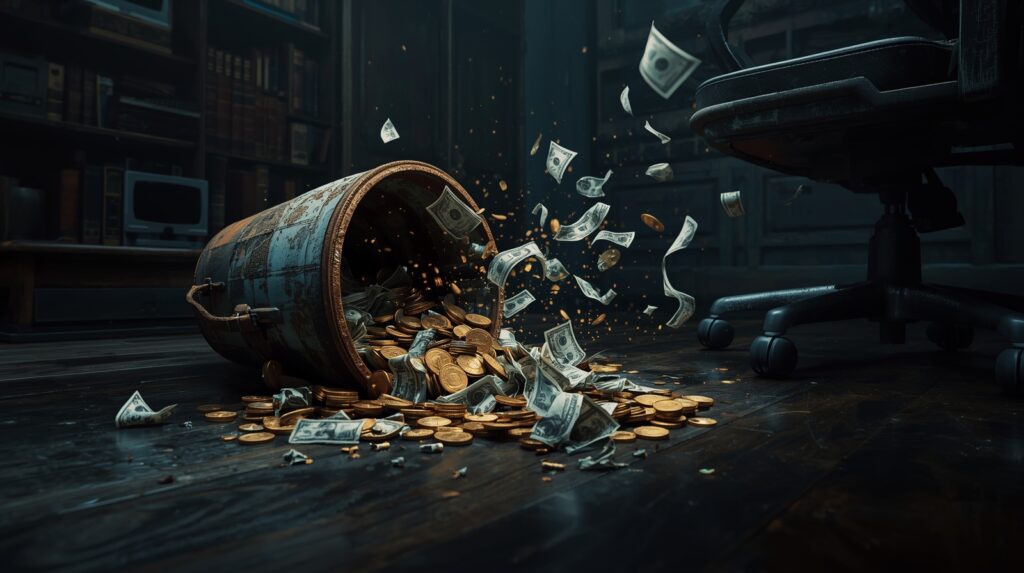 A leaking website costing business revenue - website redesign services