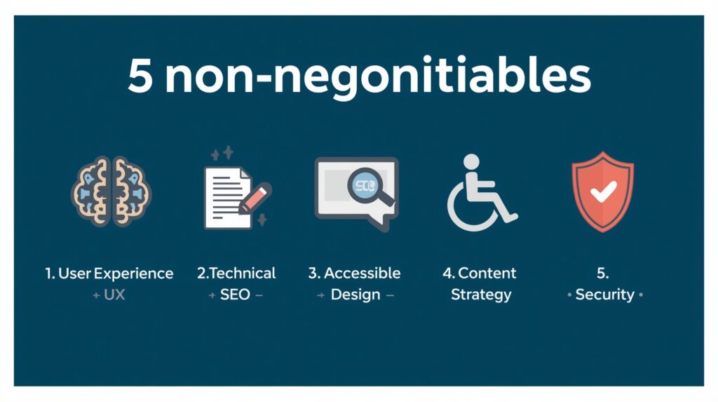 5 non-negotiable traits of a professional web development company