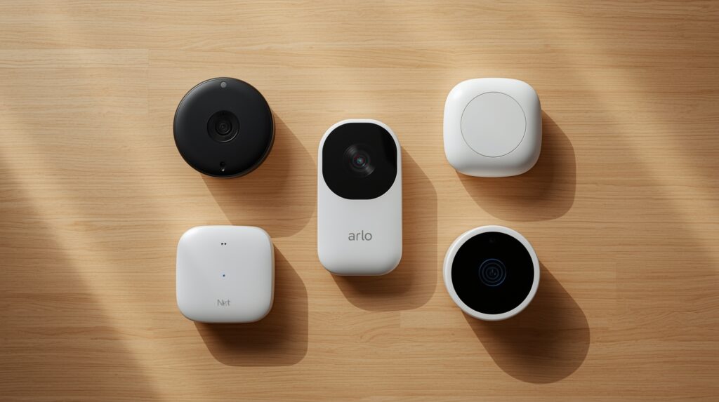 Top 5 CCTV cameras for home security comparison – Arlo, Nest, Eufy, Wyze, Blink.